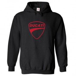 Manufacturing Company Logo Unisex Kids and Adults Pullover Hoodie for Vehicle Lovers